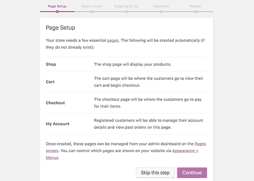 Strony WooCommerce