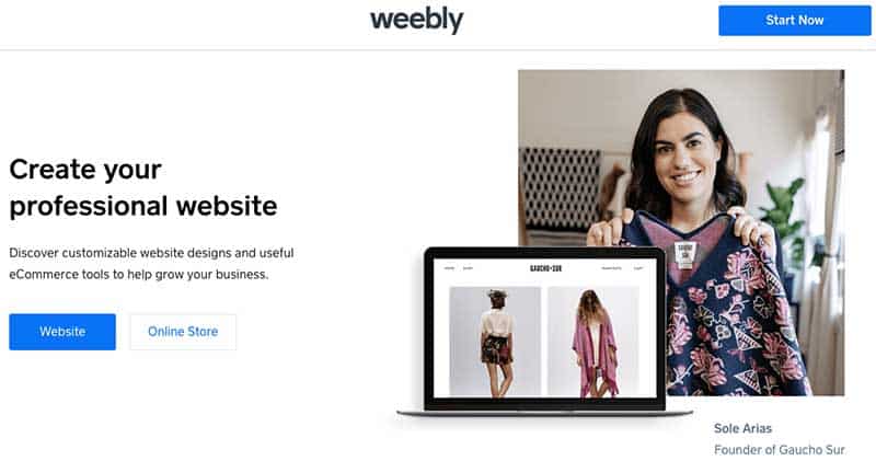 E-commerce Weebly