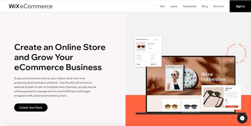 Wix Ecommerce Store