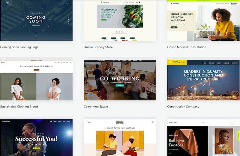 Wix Templates 
