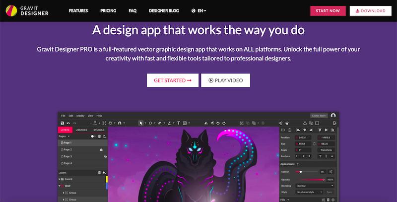 Gravit Designer: aplikacja do projektowania graficznego oparta na HTML