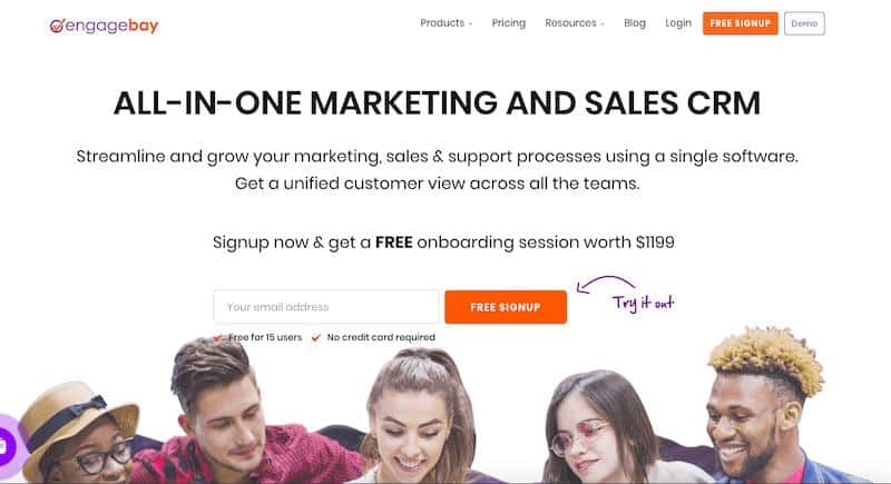 Engagebay: kompleksowy CRM do marketingu i sprzedaży